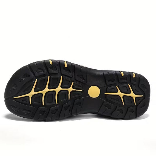 Sandales Sportives Homme en Cuir Véritable